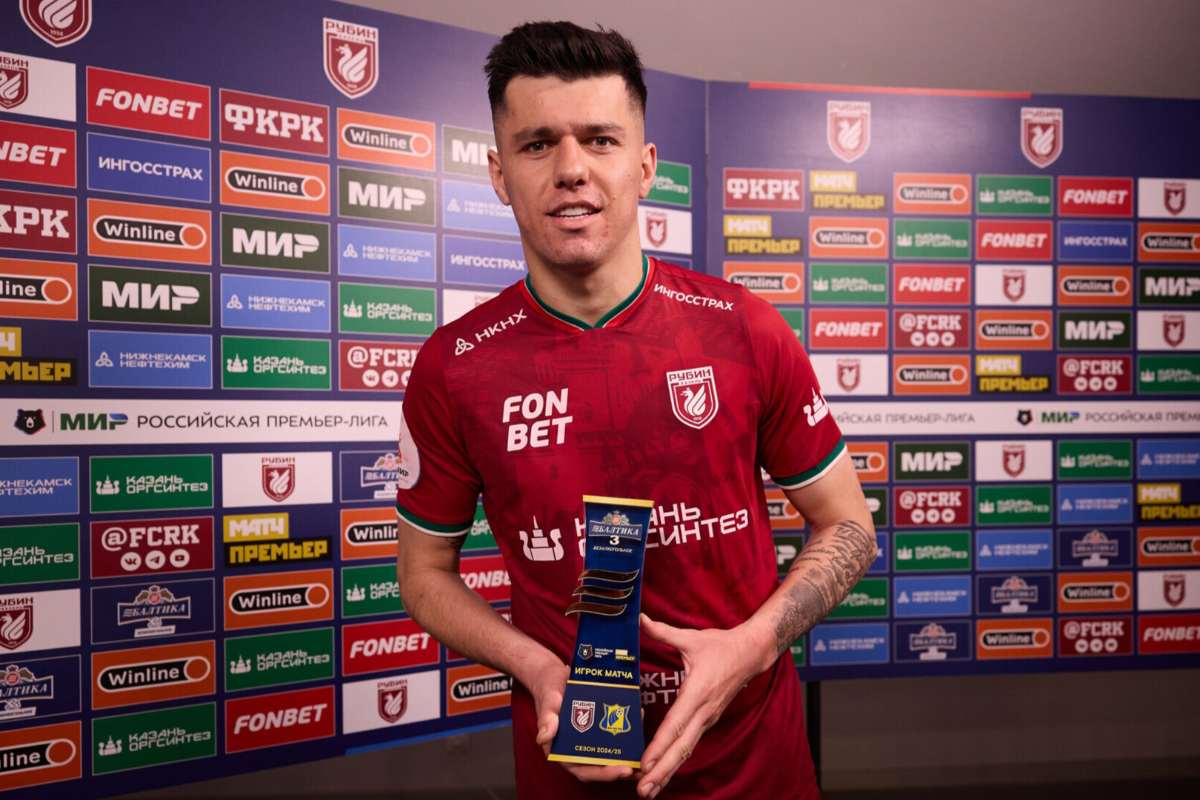 Даку останется в «Рубине» с окладом около 3 млн евро в год