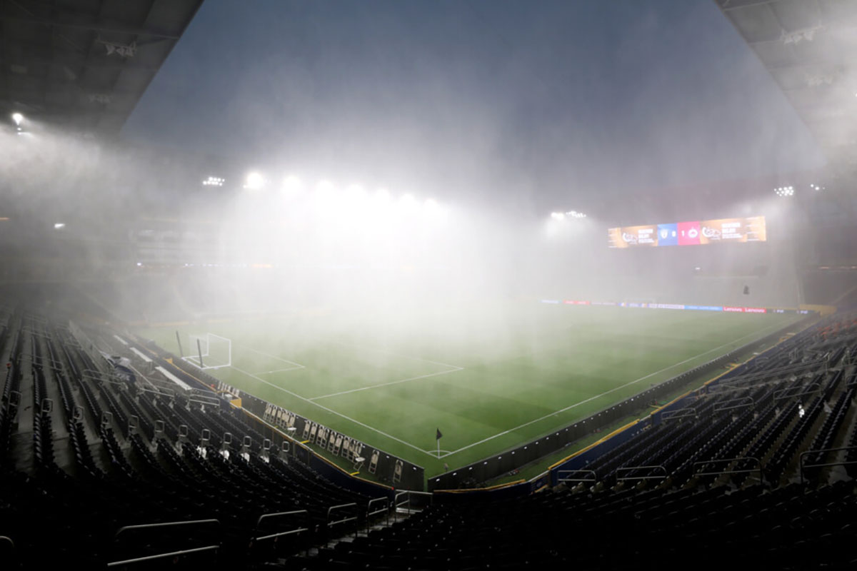 Дождь на Клубном ЧМ