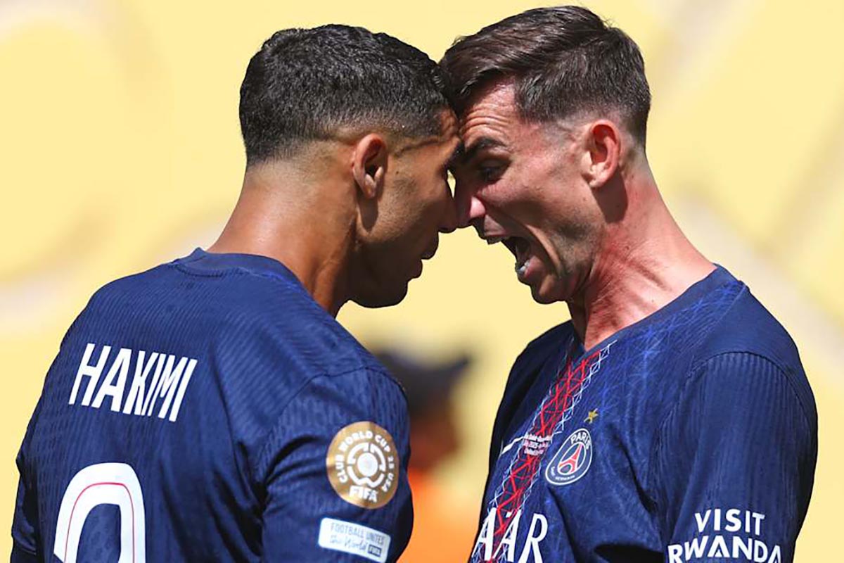 Ашраф Хакими и Фабин Руис