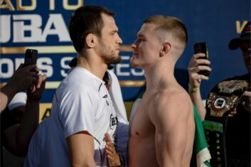 Нурмагомедов и Хьюз