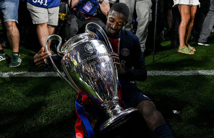 Дембеле — победитель Лиги чемпионов