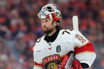 Вратарь «Флориды» Бобровский оценил свою форму и начало чемпионата