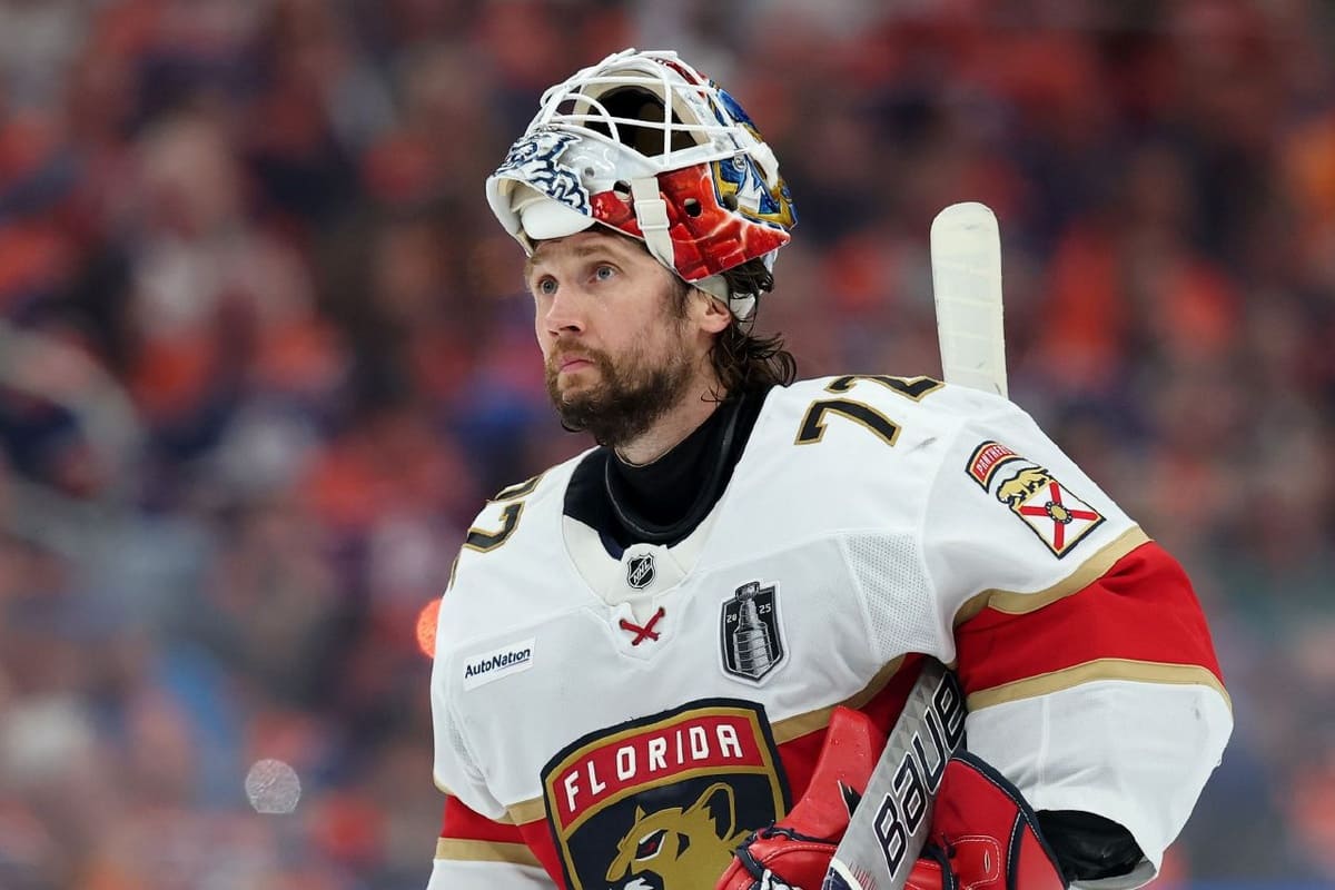 Вратарь «Флориды» Бобровский оценил свою форму и начало чемпионата