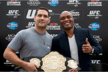 Легенды UFC Андерсон Силва и Крис Вайдман проведут третий бой