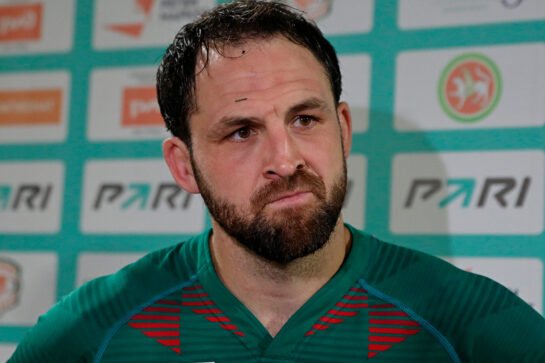 «Наш вид спорта становится более профессиональным» — интервью с нападающим регби-клуба «Стрела-Ак Барс» Виталием Живатовым