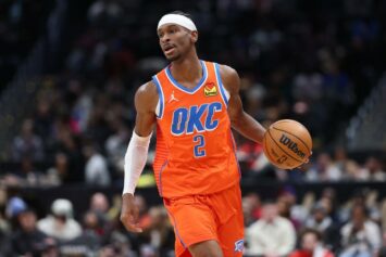 Гилджес-Александер набрал 40 очков и помог «Оклахоме» одержать десятую победу подряд