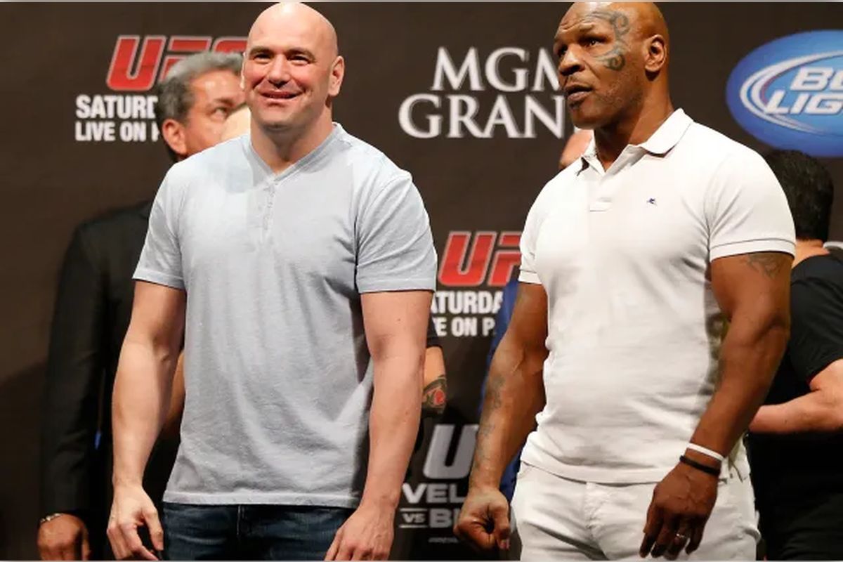 Дэйна Уайт и Майк Тайсон