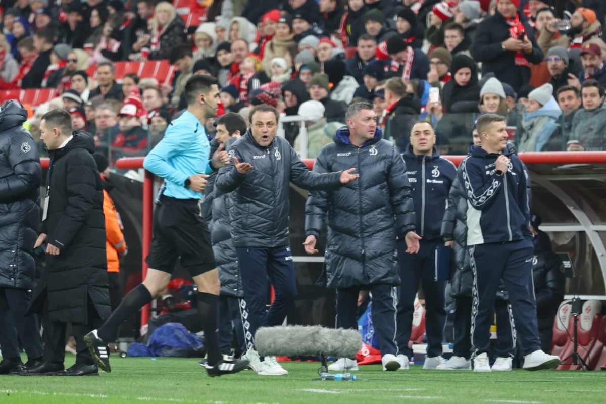 Червиченко раскритиковал судейство в матче «Спартак» — «Динамо»