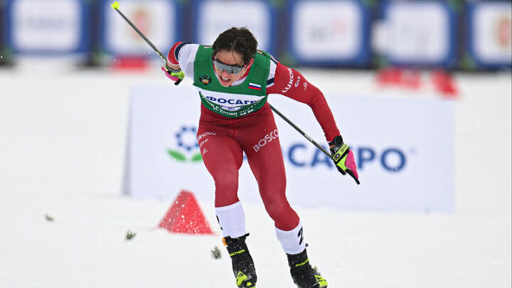 Лыжник Коростелев