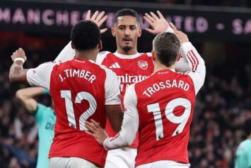 Суперкомпьютер Opta считает «Арсенал» явным фаворитом в выездном матче против «Эвертона»