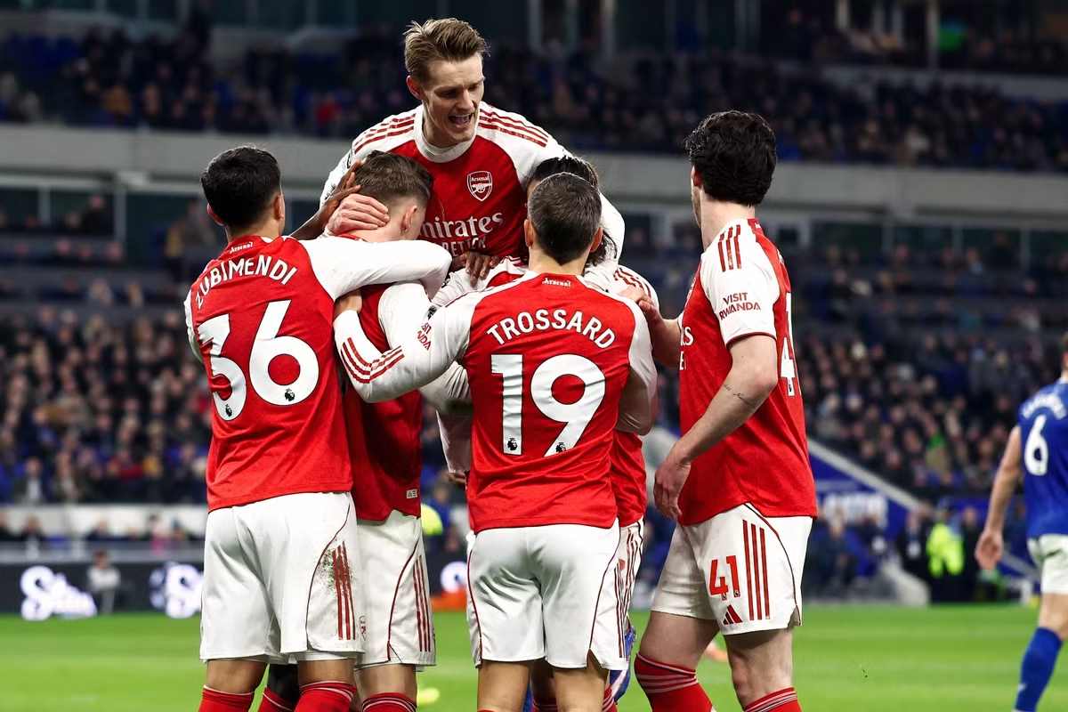 Opta оценила шансы «Арсенала» на победу над «Кристал Пэлас» в 70.5%