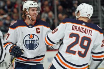 Макдэвид и Драйзайтль повторили достижение Лемье и Ягра по результативности за 11 матчей