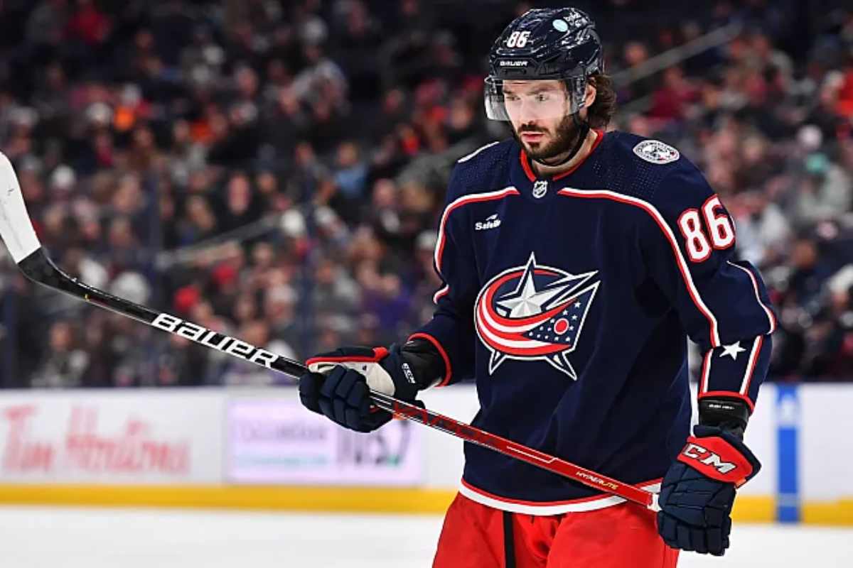 Марченко достиг отметки в 90 шайб за «Коламбус» в НХЛ