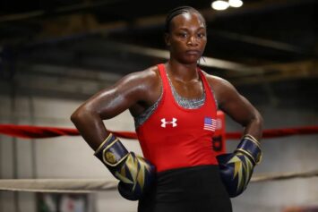 Певица Рианна обменялась любезностями с чемпионкой мира по боксу Кларессой Шилдс