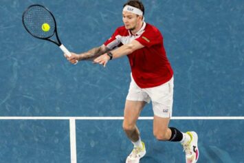 Александр Бублик впервые вышел в третий круг Australian Open