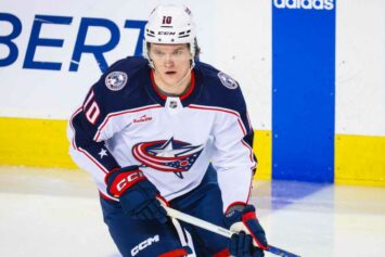 Дмитрий Воронков сравнялся с Кристианом Хуселиусом по голам за «Коламбус»