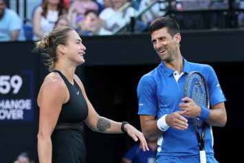 Соболенко — о миксте с Джоковичем: «Я для него идеальная партнерша»