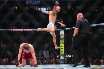 Жеан Силва объяснил, зачем прыгнул на спину Арнольду Аллену на UFC 324