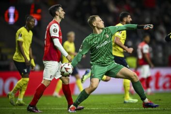 Вратарь Браги Горничек