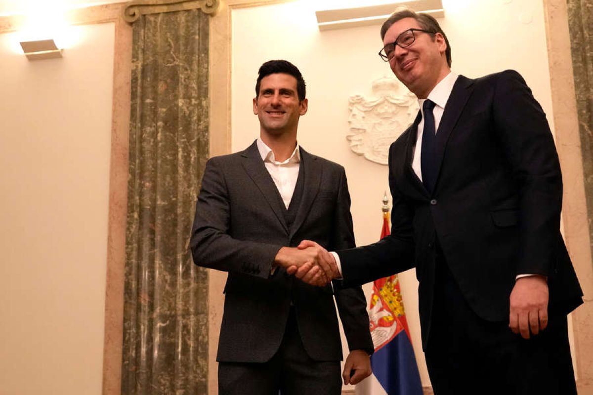 Вучич и Джокович