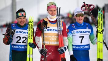 Лыжники Сахалин