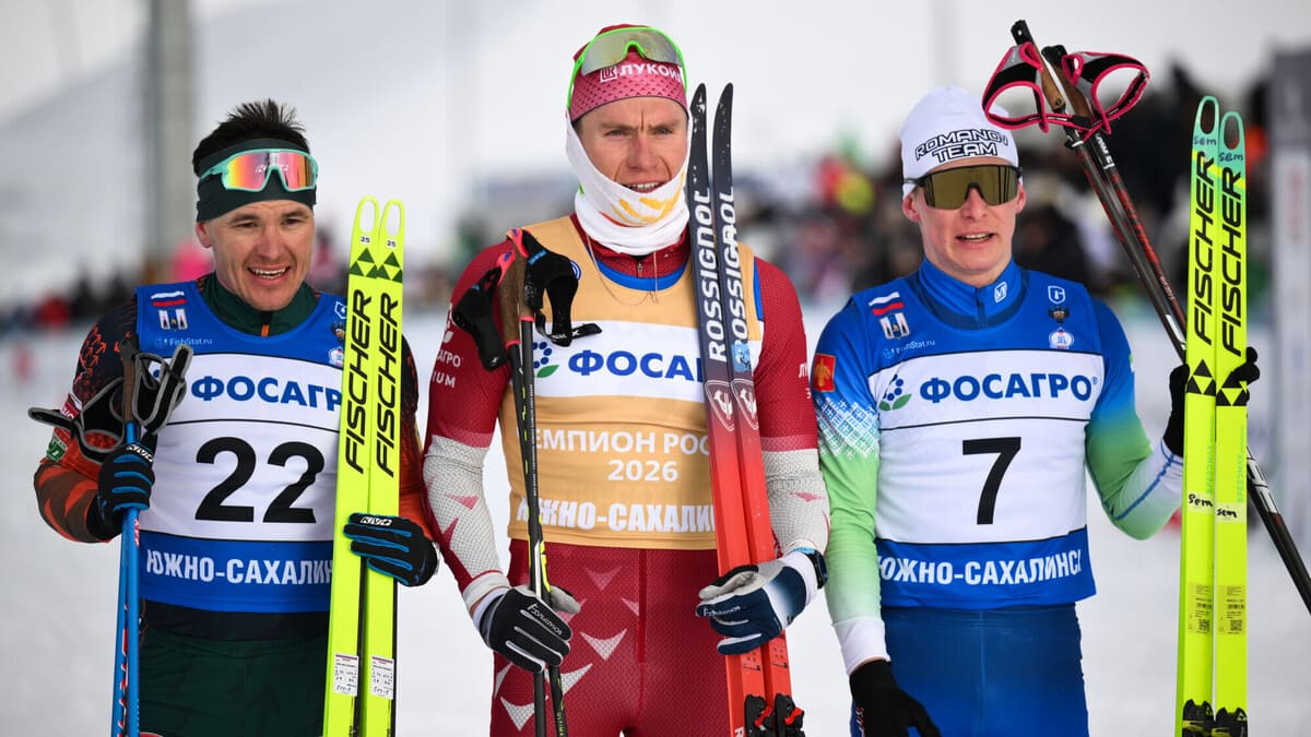 Лыжники Сахалин