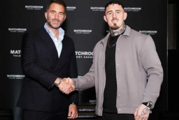 Хирн рассказал о заработке Аспиналла после подписания контракта с Matchroom