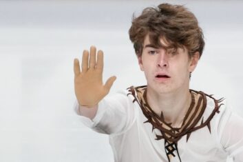 Алена Леонова прокомментировала победу фигуриста Марка Кондратюка на ЧЕ