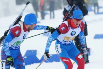 Сборная России по биатлону выиграла этап Кубка мира в Рупольдинге