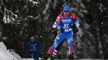 В Пекине прошла вторая тренировка российских биатлонистов