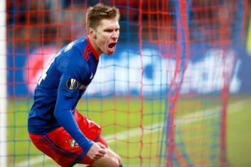 Гол Набабкина принес победу ЦСКА в матче с «Норшелланном»