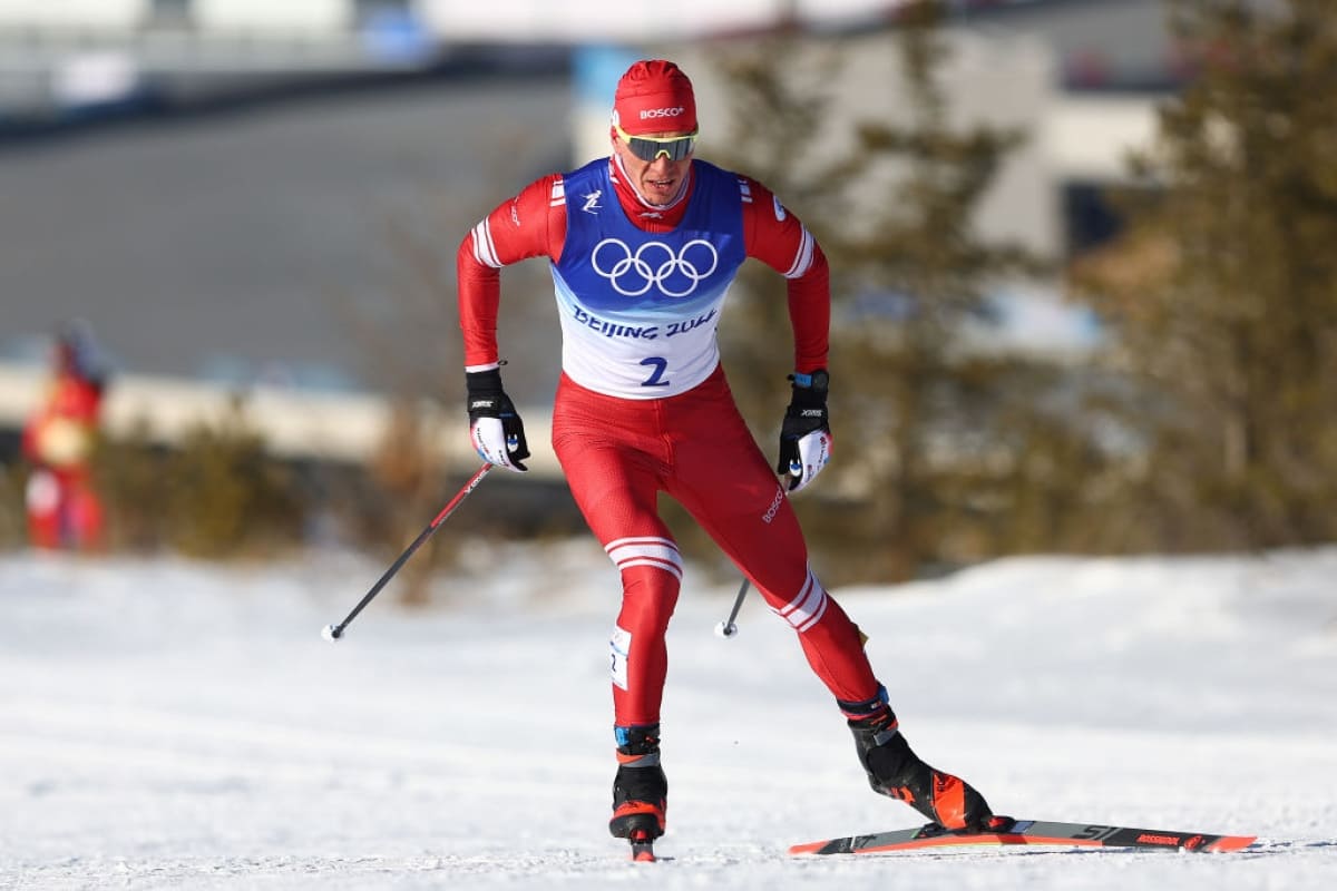 Большунов Александр лыжник олимпиада 2022