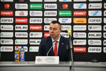 Илья Воробьев прокомментировал разгромную победу «Металлурга» над ЦСКА