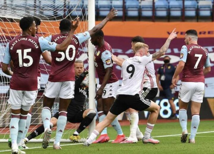 Незасчитанный гол в ворота «Астон Виллы»