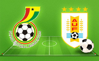 Прогноз Гана — Уругвай