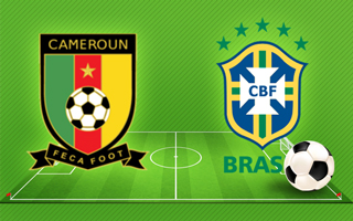 Прогноз Камерун — Бразилия