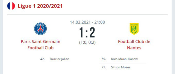 Нант — ПСЖ