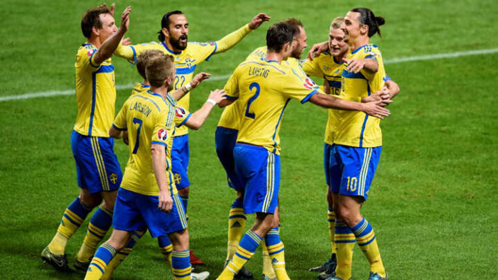 Сборная Швеции — Сборная Грузии