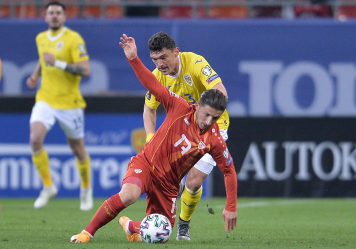 Румыния 3:2 Северная Македония