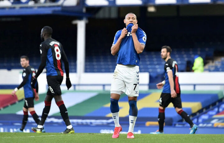 Эвертон 1:1 Кристал Пэлас