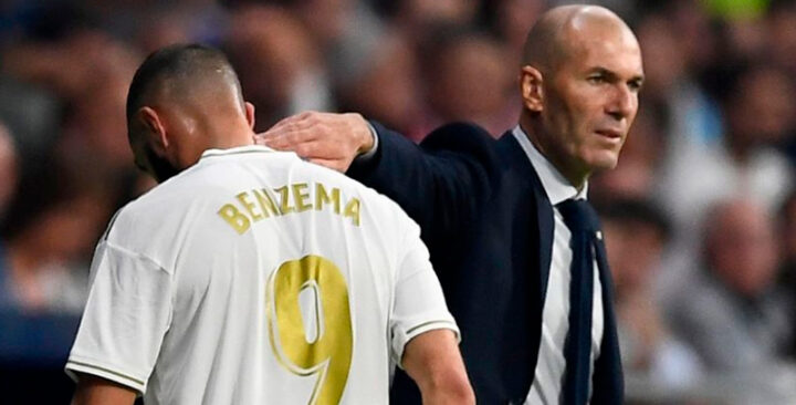 Бензема и Зидан