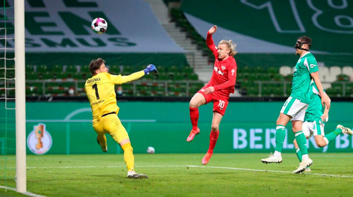 Вердер 1:2 Лейпциг