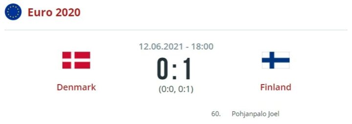 Дания — Финляндия