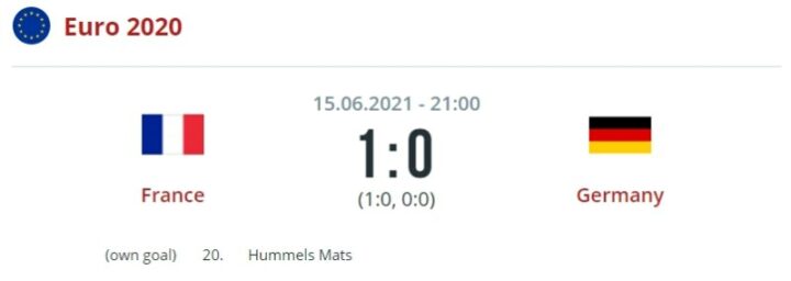 Франция — Германия