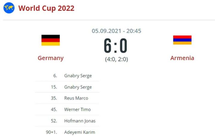 Германия — Армения