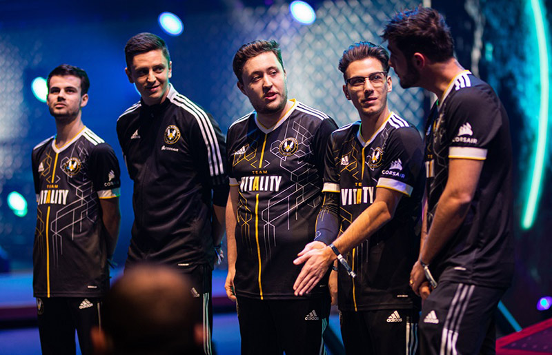 Команда Vitality Vitality на мейджоре в Стокгольме