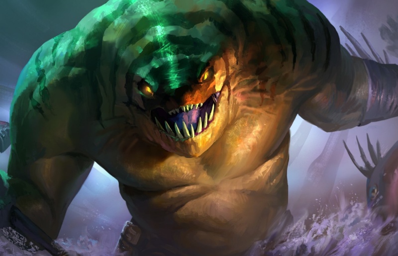 Сигнатурный персонаж команды Tidehunter