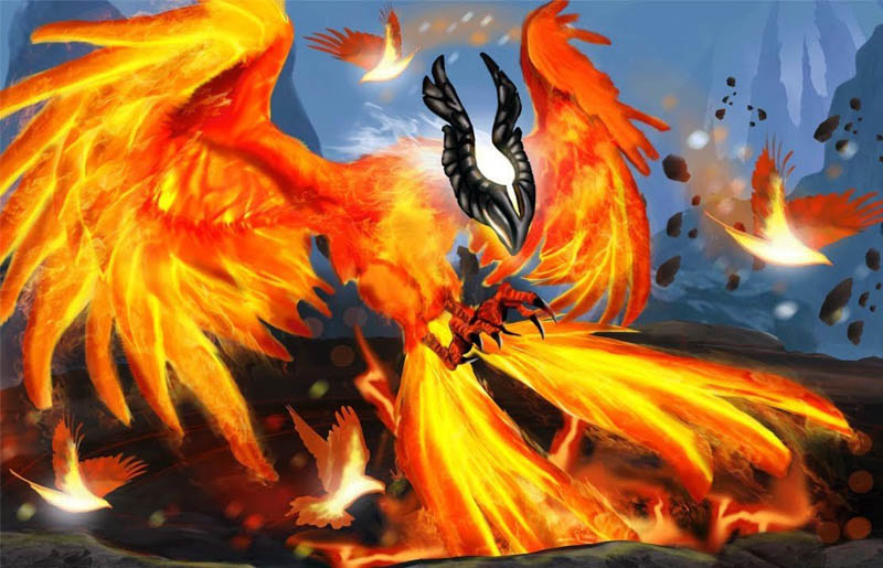 Phoenix – герой Dota 2 и талисман команды