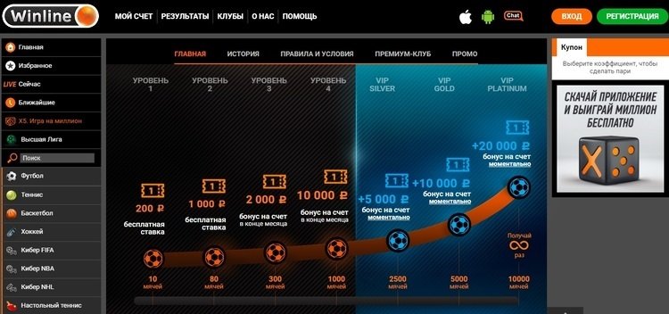 Бонусы букмекерской конторы